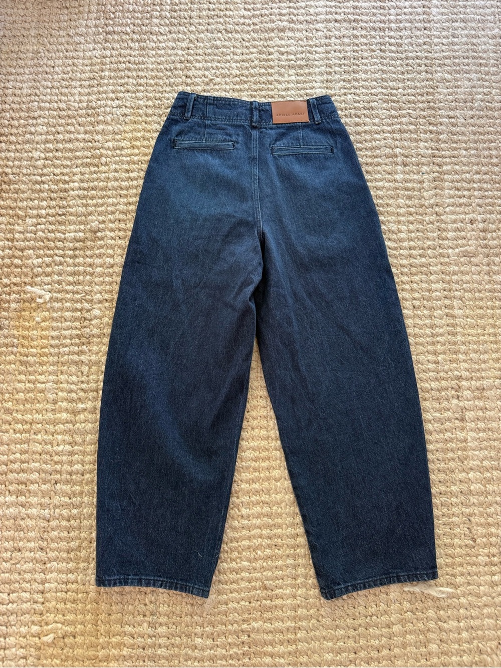NWOT Apiece Apart Bari Jean Delta Wash Barrel Jeans High Waist Cotton Size 25 - Picture 9 of 10